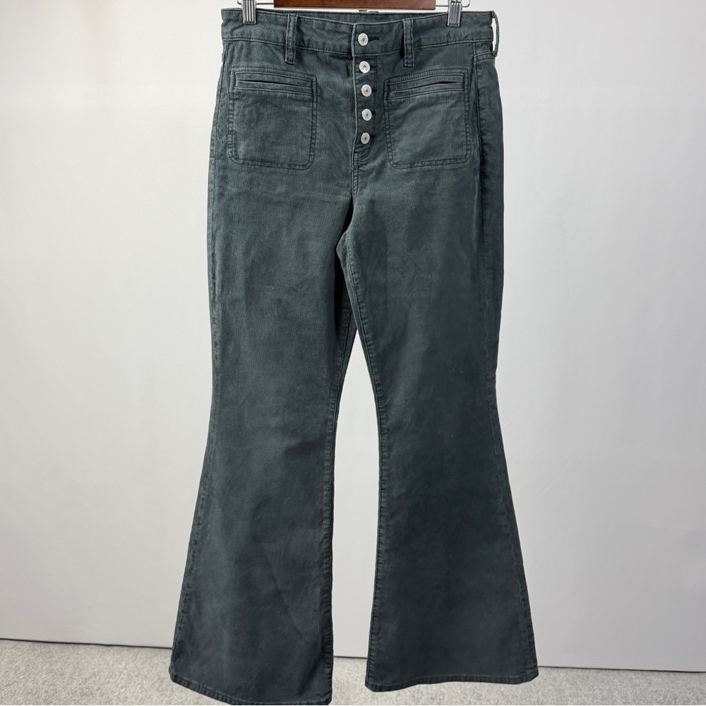 American Eagle Outfitters Flare Jeans - Dark Gray